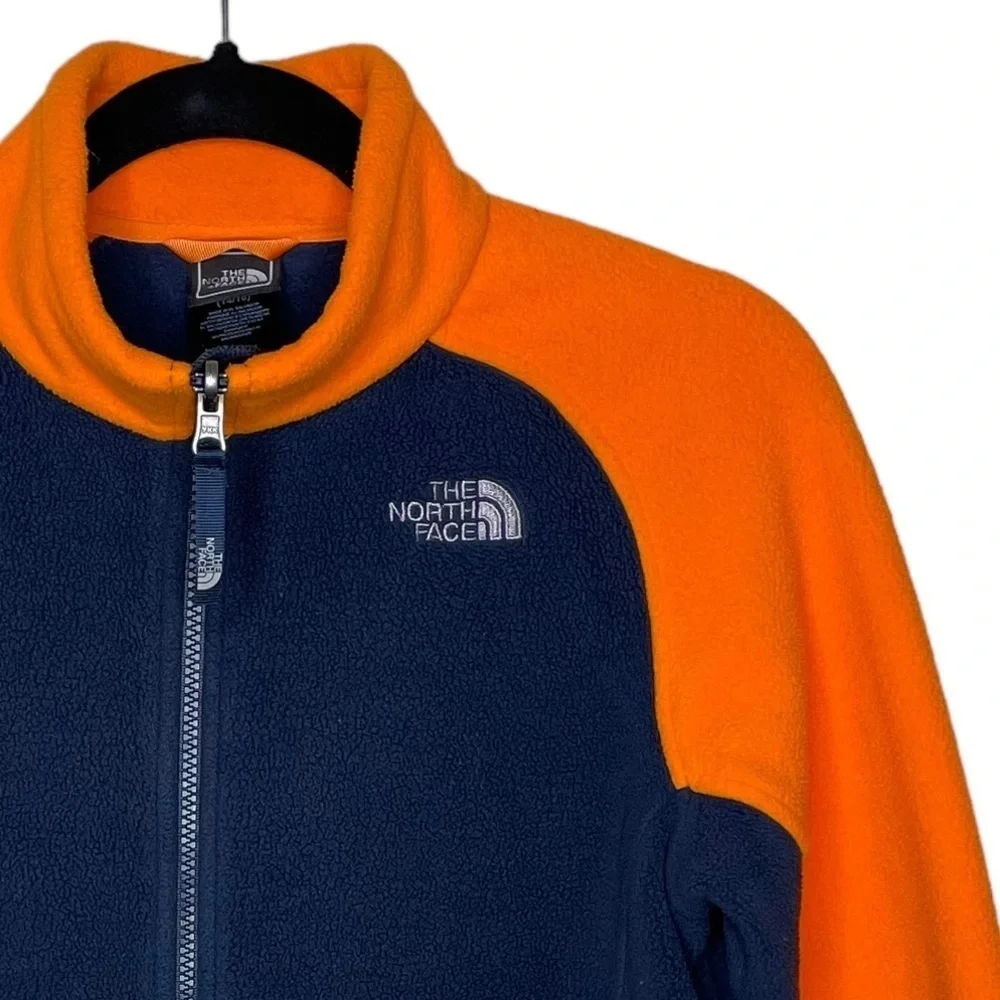 The North Face Colorblock Full Zip Fleece‎ Jacket